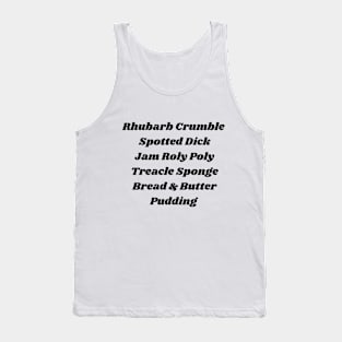 British Puddings Tank Top